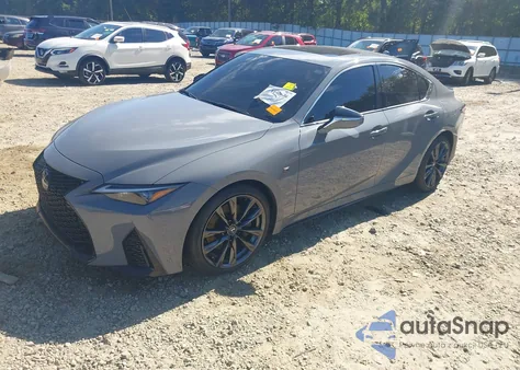 2025 Lexus Is 350 F Sport Design из США, поврежденный, VIN JTHBZ1B27S5084583